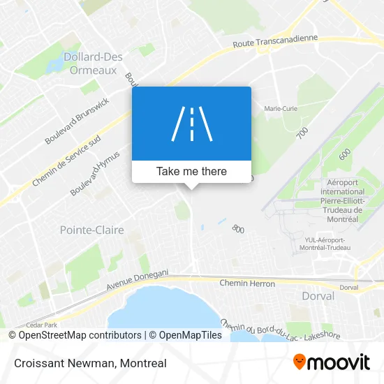 Croissant Newman map