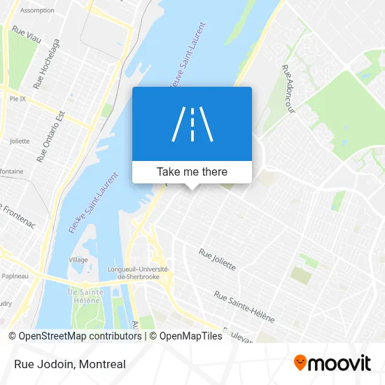 Rue Jodoin map