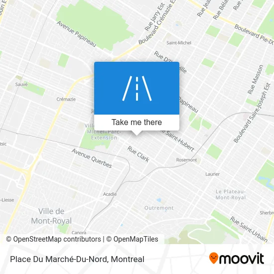 Place Du Marché-Du-Nord map