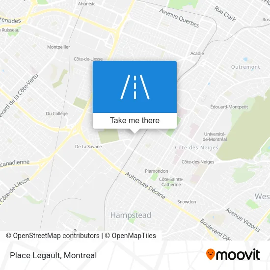 Place Legault map