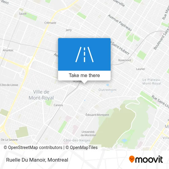 Ruelle Du Manoir map