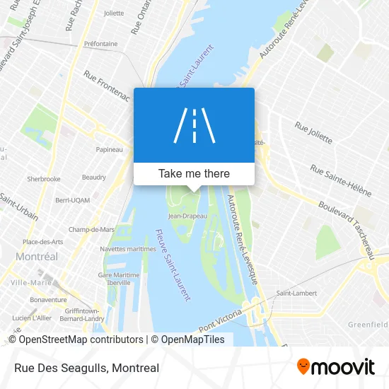 Rue Des Seagulls map