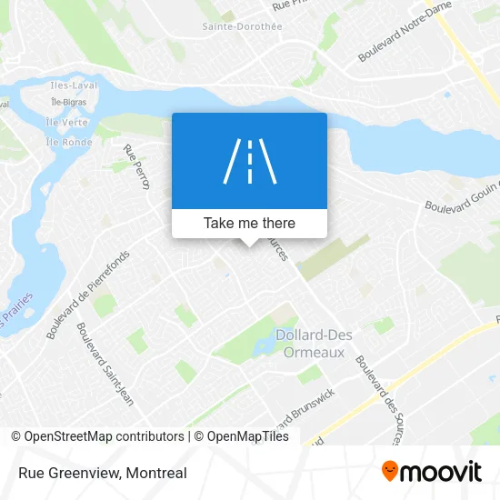 Rue Greenview map
