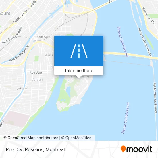 Rue Des Roselins map