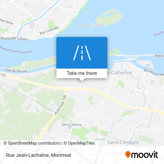 Rue Jean-Lachaîne map