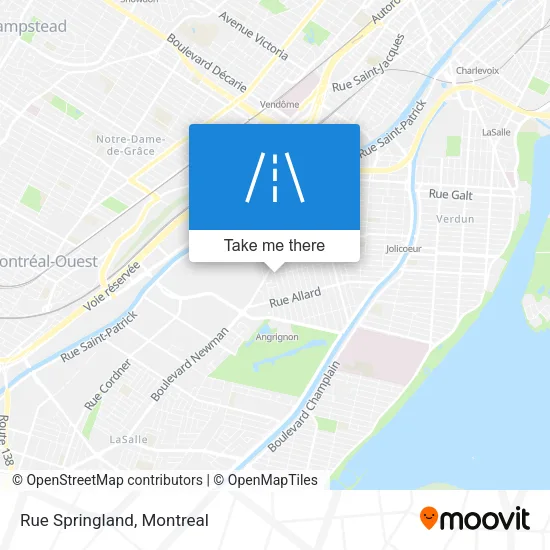 Rue Springland map