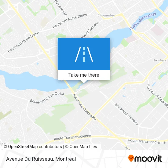 Avenue Du Ruisseau map