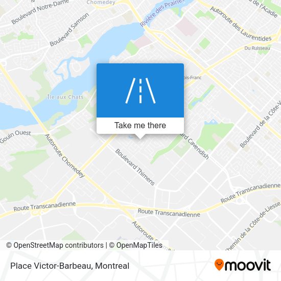 Place Victor-Barbeau map