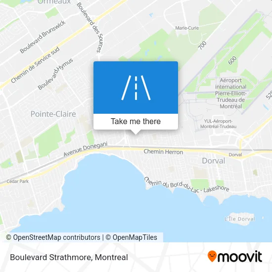 Boulevard Strathmore map