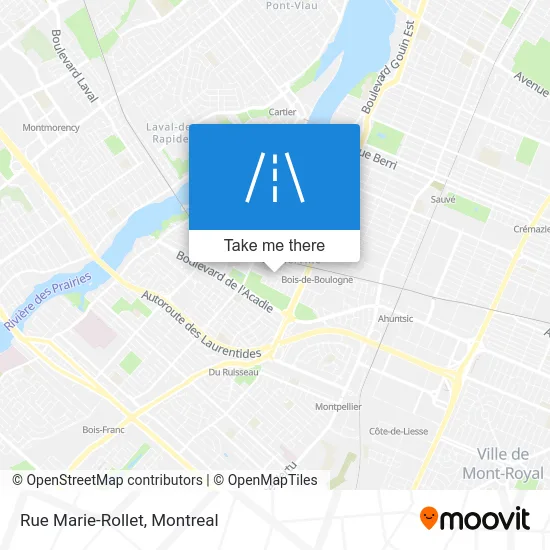 Rue Marie-Rollet map