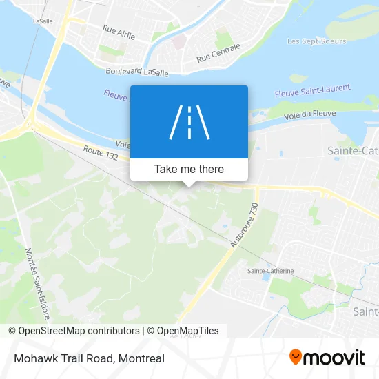 Mohawk Trail Road map