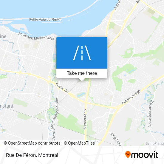 Rue De Féron map