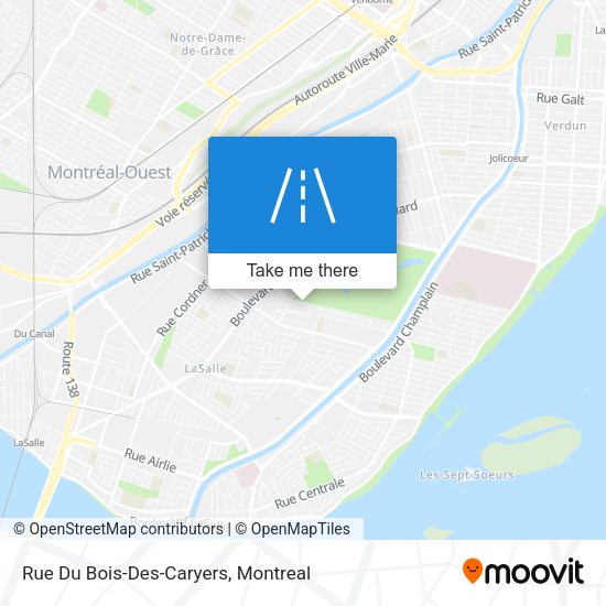 Rue Du Bois-Des-Caryers map
