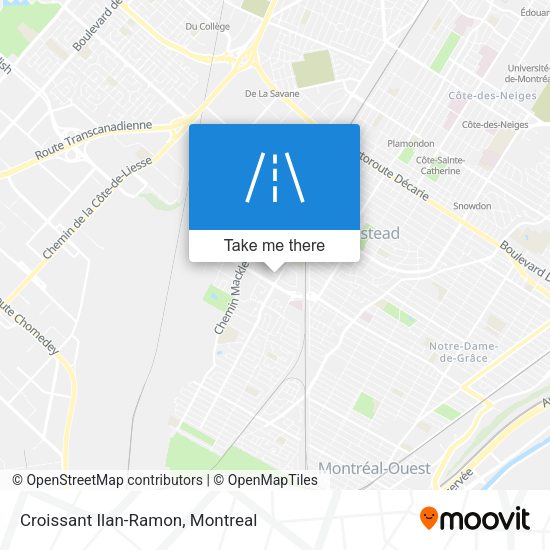 Croissant Ilan-Ramon map