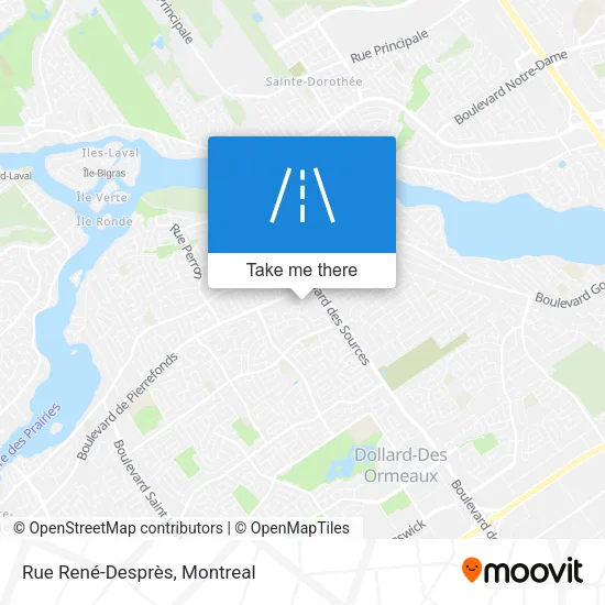 Rue René-Desprès map