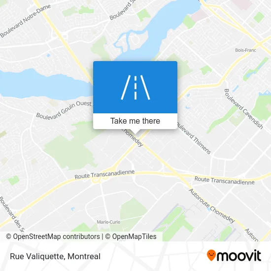 Rue Valiquette map