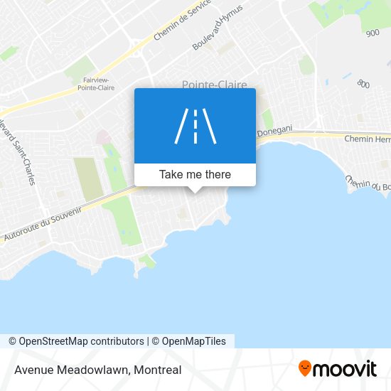 Avenue Meadowlawn map