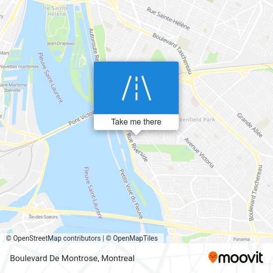 Boulevard De Montrose map