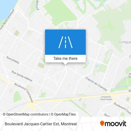 Boulevard Jacques-Cartier Est map