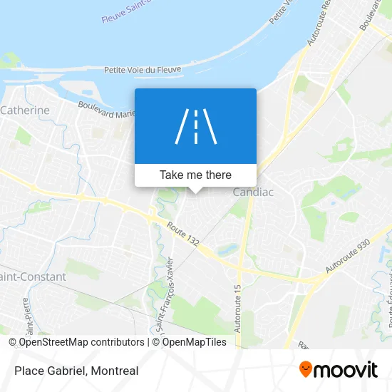 Place Gabriel map