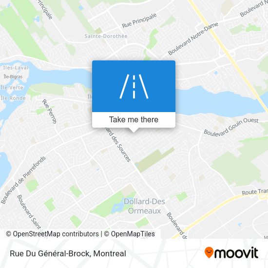 Rue Du Général-Brock map