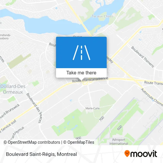 Boulevard Saint-Régis map