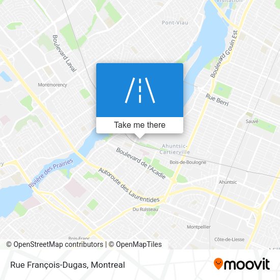 Rue François-Dugas map