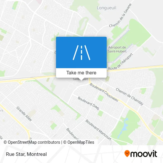 Rue Star map