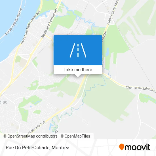 Rue Du Petit-Coliade map