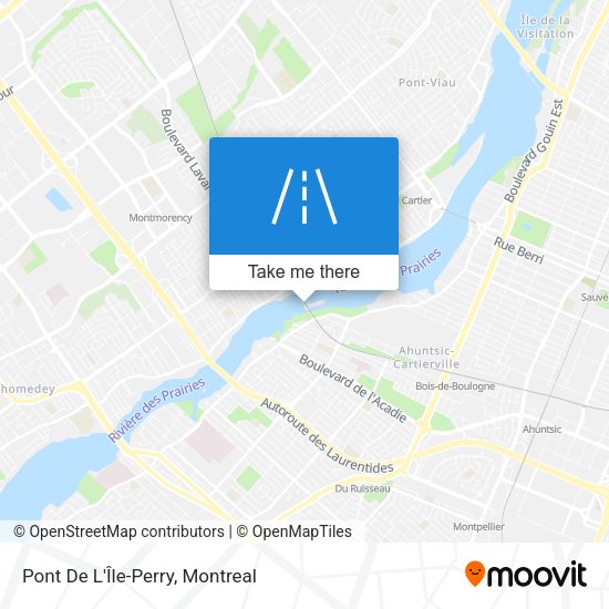 Pont De L'Île-Perry map