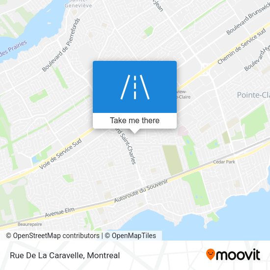Rue De La Caravelle map