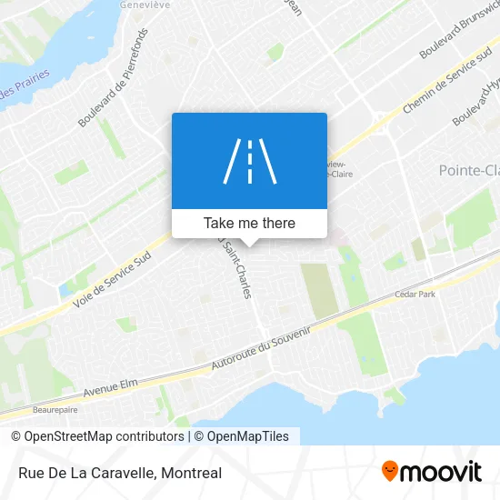 Rue De La Caravelle map