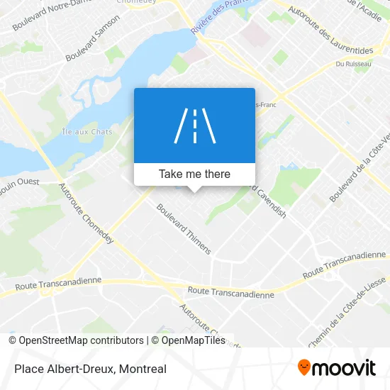 Place Albert-Dreux map