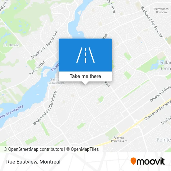 Rue Eastview map