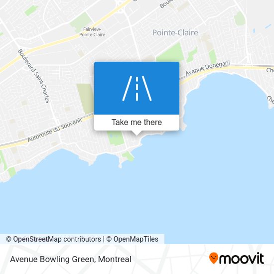 Avenue Bowling Green map