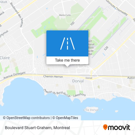 Boulevard Stuart-Graham map