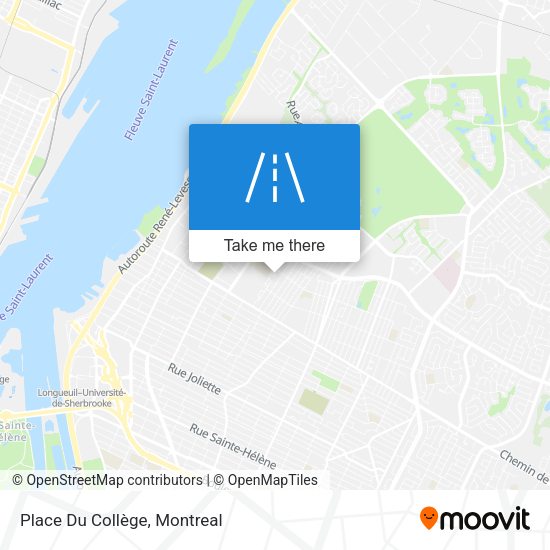 Place Du Collège map