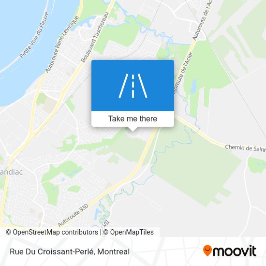 Rue Du Croissant-Perlé map