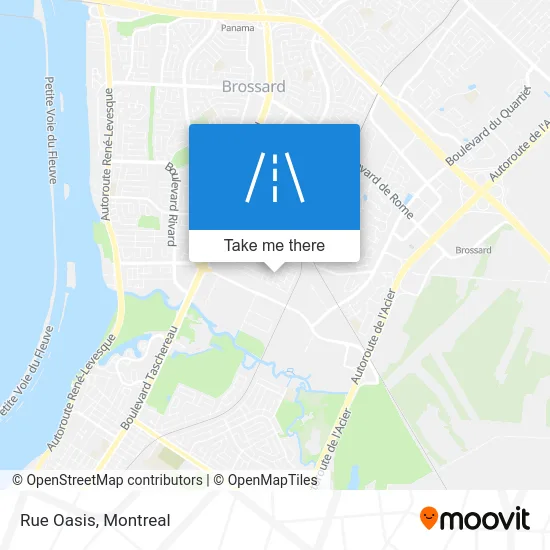 Rue Oasis map