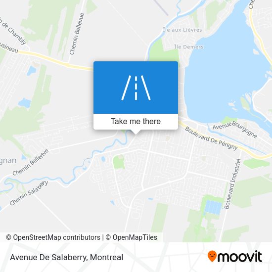 Avenue De Salaberry map