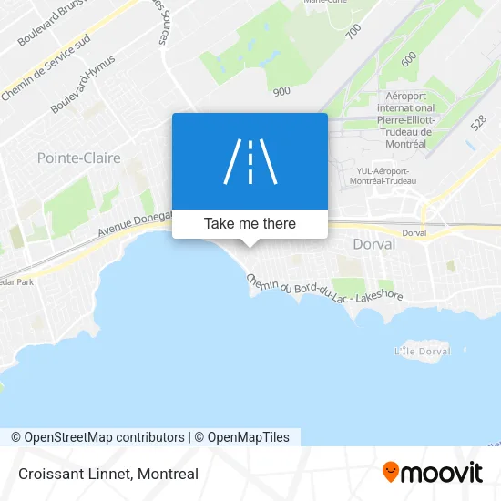 Croissant Linnet map