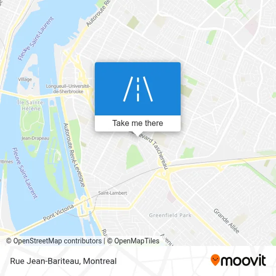 Rue Jean-Bariteau map