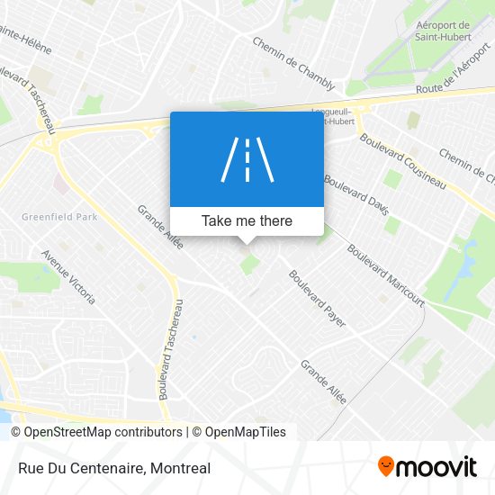 Rue Du Centenaire map
