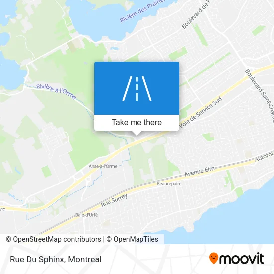 Rue Du Sphinx map