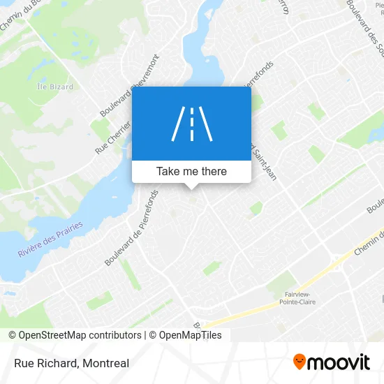 Rue Richard map