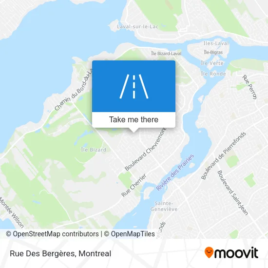 Rue Des Bergères map