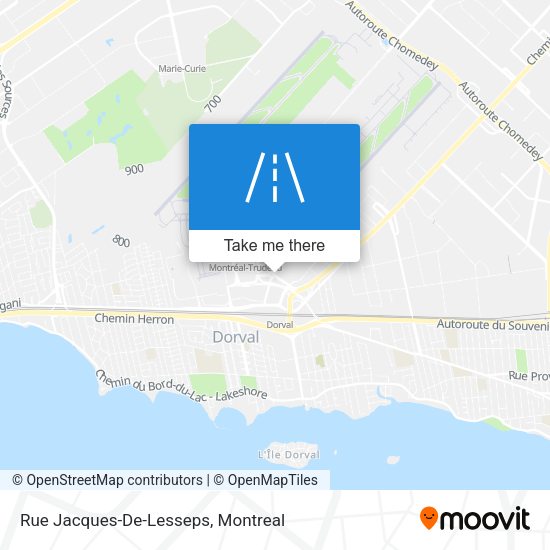Rue Jacques-De-Lesseps map