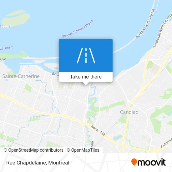 Rue Chapdelaine map
