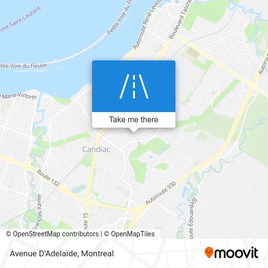 Avenue D'Adelaïde map