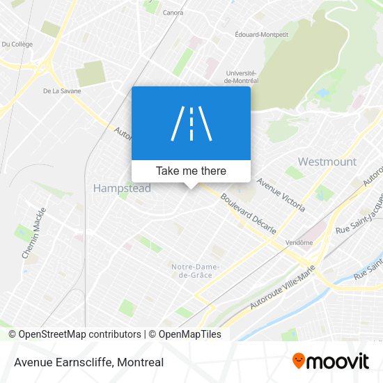 Avenue Earnscliffe map
